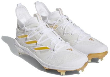 아디다스 아디제로 AB9 "화이트 골드" (Adidas Adizero AB9 "White Gold") IF9911 Lookbook 아디다스 아디제로 AB9 "화이트 골드" (Adidas Adizero AB9 "White Gold") IF9911