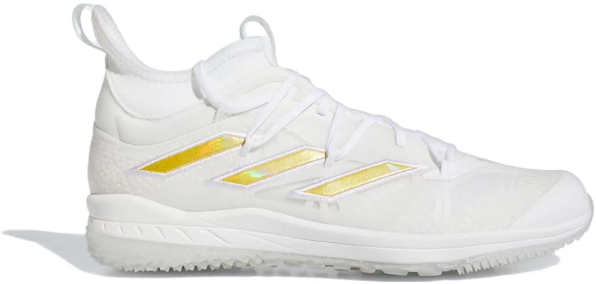 adidas Adizero Afterburner 9 NWV TF 'White Gold' IF9950 Order adidas Adizero Afterburner 9 NWV TF 'White Gold' IF9950