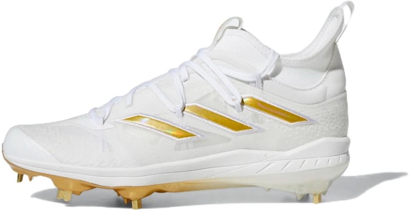 아디다스 아디제로 애프터버너 NWV '화이트 골드 메탈릭' GZ4581 Buy 아디다스 아디제로 애프터버너 NWV '화이트 골드 메탈릭' GZ4581