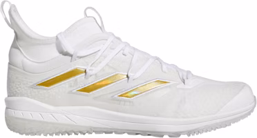adidas Adizero Afterburner NWV TF 'White Gold Metallic' GZ4584 adidas Adizero Afterburner NWV TF 'White Gold Metallic' GZ4584