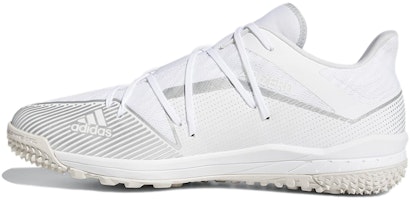 adidas Adizero Afterburner Turf 'White Silver Metallic' FV9416 adidas Adizero Afterburner Turf 'White Silver Metallic' FV9416