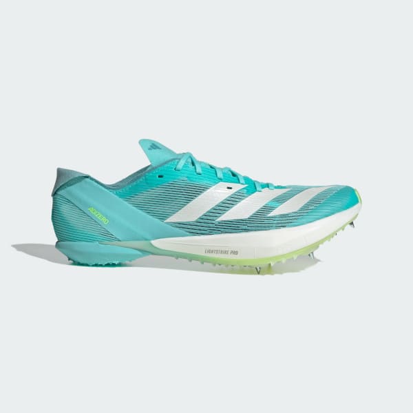 Adidas Adizero Ambition Middle Distance Running Shoes Blue/Zero Metalic/Lucid Lemon JH5228