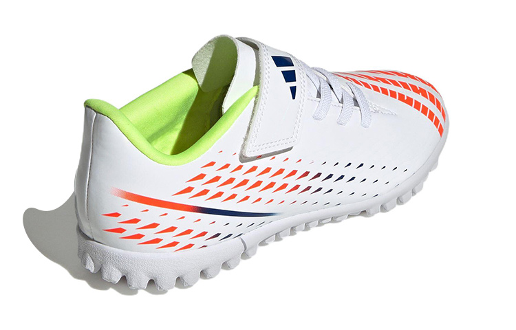Shop 大童 adidas Predator Edge.4 H/L TF J 硬質人造草地 輕量耐磨防震 足球鞋 白紅