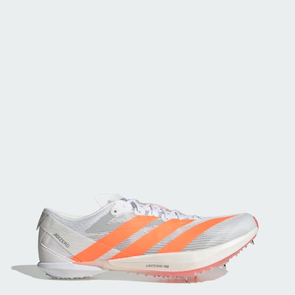 Adidas Adizero Ambition Running Shoes Cloud White/Lucid Orange/Lucid Red JQ5930