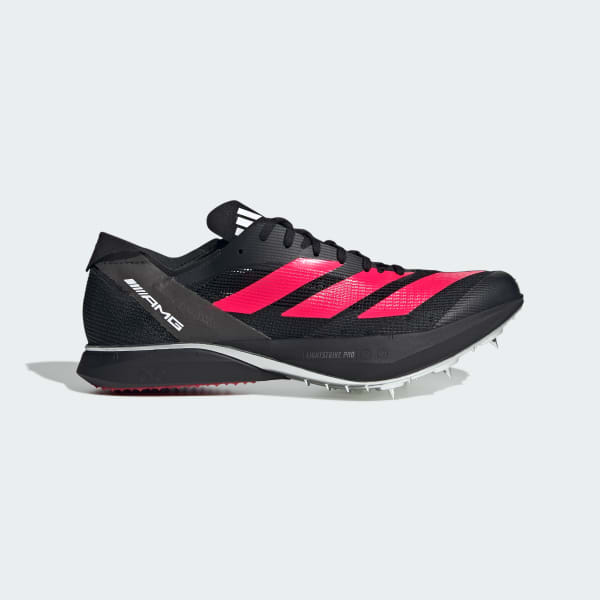 Adidas ADIZERO AVANTI AMG Long Distance Running Shoes Core Black/Lucid Red/Cloud White KH8837