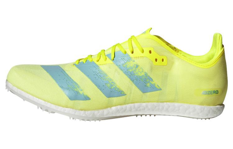 adidas Adizero Avanti Track Field Shoes 'Yellow Aqua' FW2246