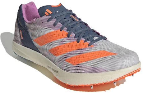 阿迪达斯 Adizero Avanti TYO 灰色橙色跑鞋 GX6678 Lookbook 阿迪达斯 Adizero Avanti TYO 灰色橙色跑鞋 GX6678