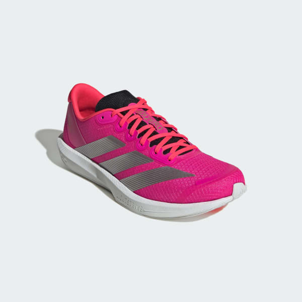 Shop adidas Adizero BK Nero Scarpe Running Shock Pink/Argento Metallizzato/Lucid Red JP6544