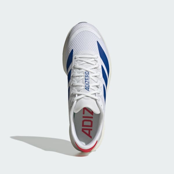 Order adidas Adizero BK Laufschuhe Cloud White/Royal Blue/Pure Ruby JQ1677
