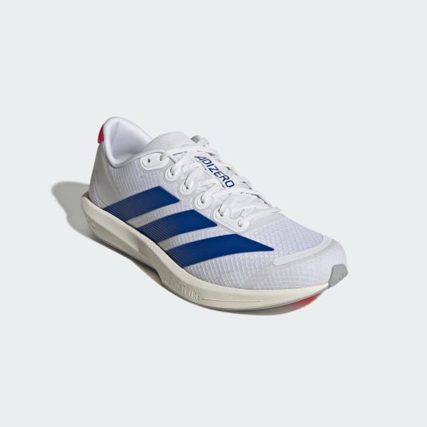 Shop adidas Adizero BK Laufschuhe Cloud White/Royal Blue/Pure Ruby JQ1677