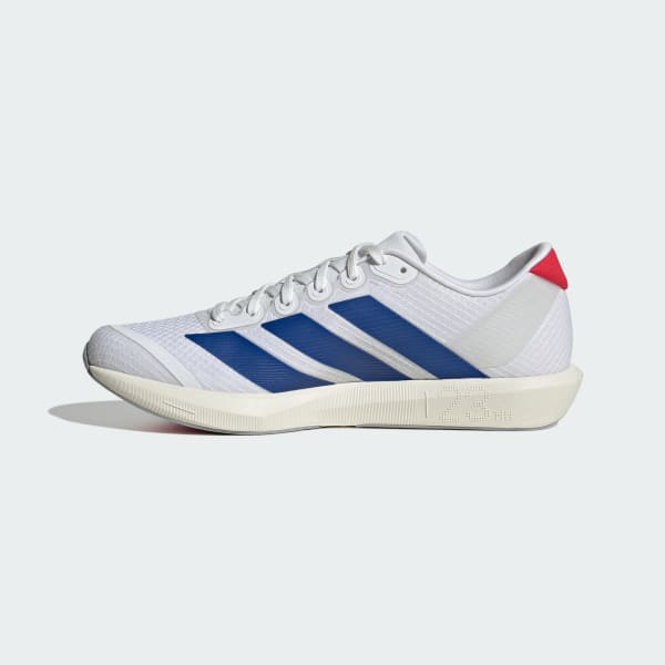 Details for adidas Adizero BK Laufschuhe Cloud White/Royal Blue/Pure Ruby JQ1677
