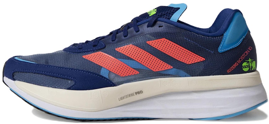 阿迪達斯 Adizero Boston 10 舒適 耐磨 低帮 跑步鞋 男女同款 藍 Buy 阿迪達斯 Adizero Boston 10 舒適 耐磨 低帮 跑步鞋 男女同款 藍