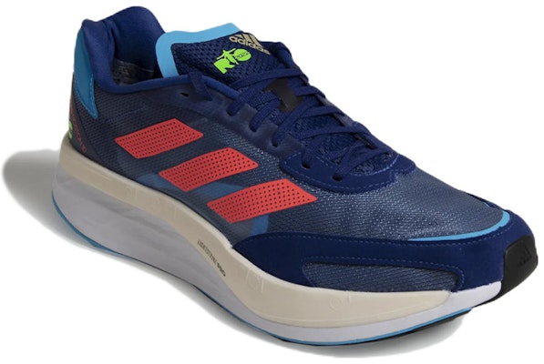 阿迪達斯 Adizero Boston 10 舒適 耐磨 低帮 跑步鞋 男女同款 藍 Lookbook 阿迪達斯 Adizero Boston 10 舒適 耐磨 低帮 跑步鞋 男女同款 藍