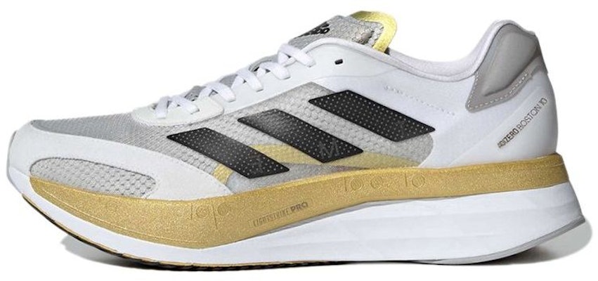 adidas Adizero Boston 10 TME 'White Gold Metallic' GY4929 Buy adidas Adizero Boston 10 TME 'White Gold Metallic' GY4929