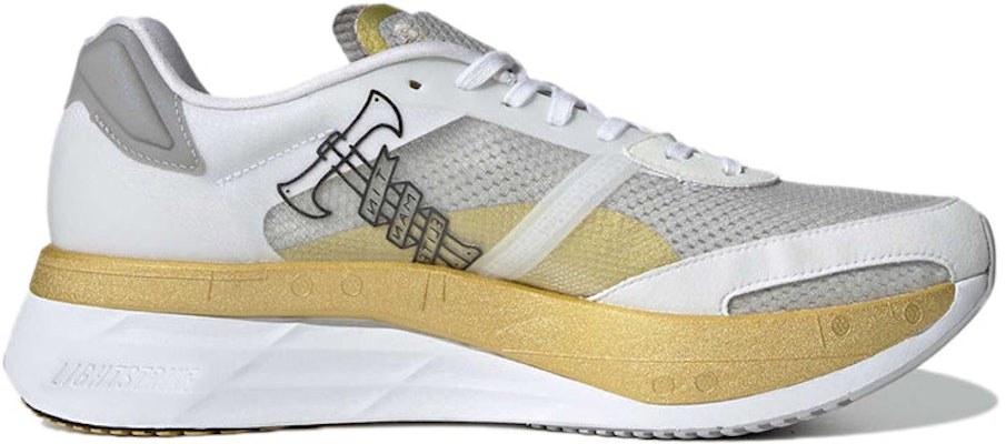 adidas Adizero Boston 10 TME 'White Gold Metallic' GY4929 Order adidas Adizero Boston 10 TME 'White Gold Metallic' GY4929