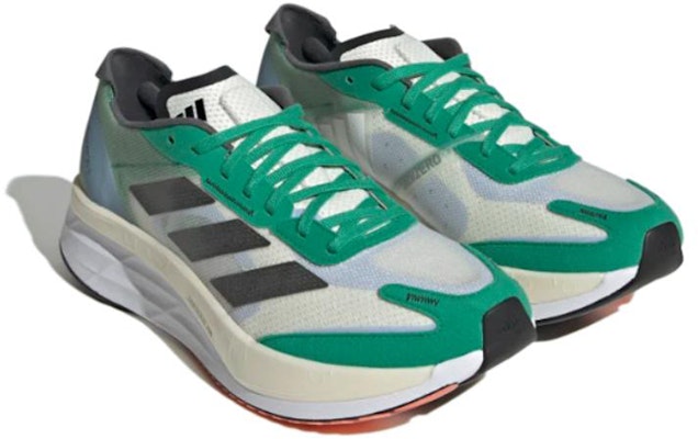 adidas Adizero Boston 11 'Court Green' HQ3694 Lookbook adidas Adizero Boston 11 'Court Green' HQ3694