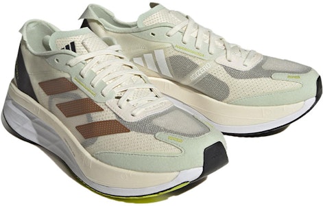 阿迪达斯 Adizero Boston 11 上海马拉松 '白绿配色' ID4443 Lookbook 阿迪达斯 Adizero Boston 11 上海马拉松 '白绿配色' ID4443