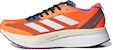 adidas Adizero Boston 11 'Solar Orange' Lelaki Wanita Kasut Sukan GX6652