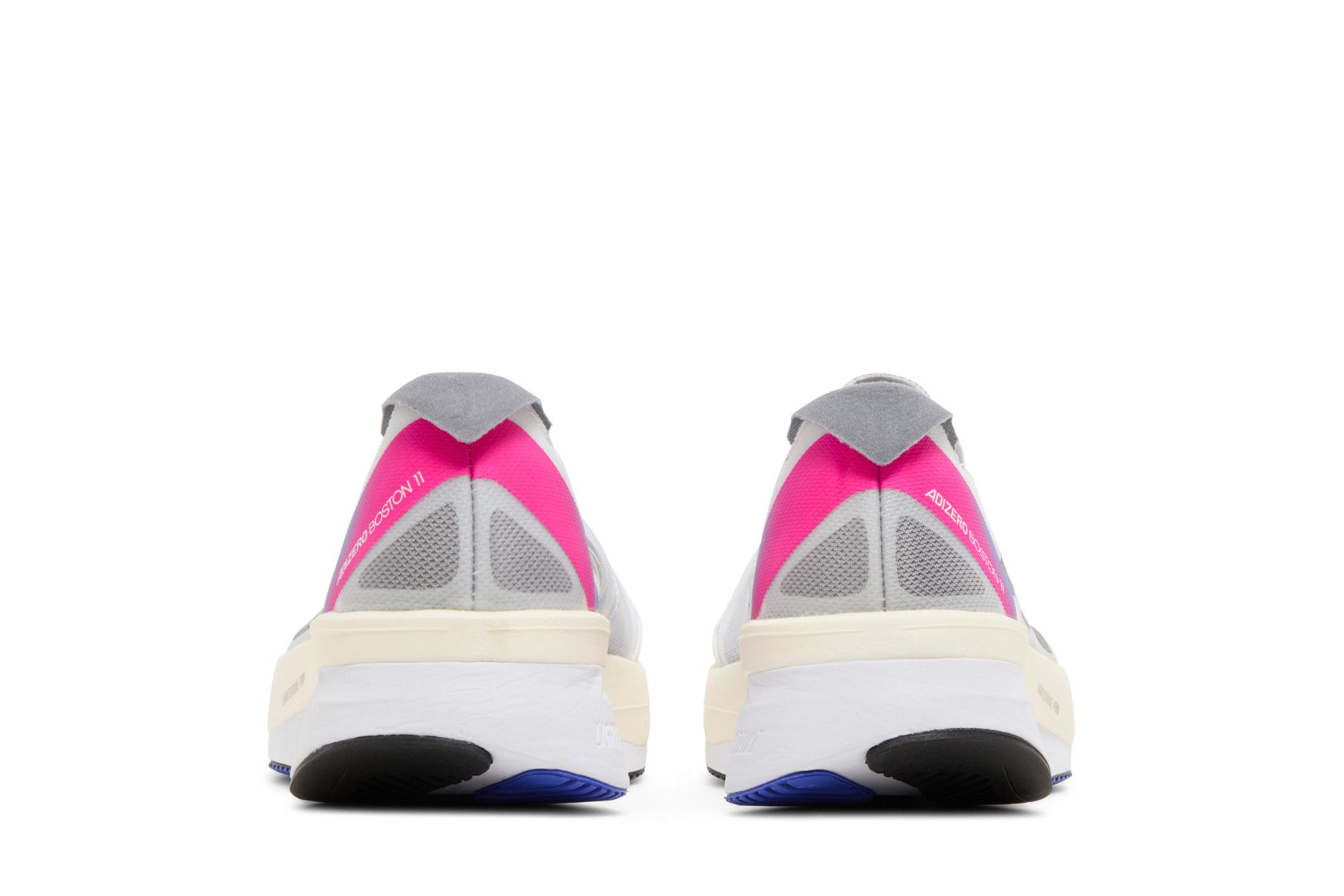 Sizing 愛迪達 Adizero Boston 11 '白色光藍粉紅' HQ3693