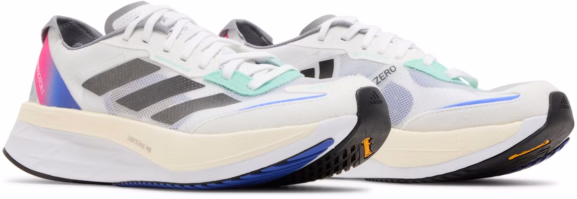 adidas Adizero Boston 11 'Putih Lucid Biru Fuchsia' HQ3693 Cheap adidas Adizero Boston 11 'Putih Lucid Biru Fuchsia' HQ3693