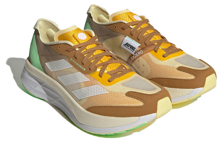 Lookbook adidas Adizero Boston 11 Refuel ''Tan'' Scarpe Running HQ3700