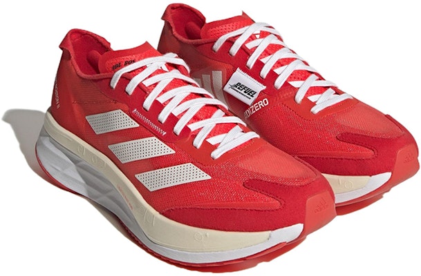 adidas Adizero Boston 11 Kasut 'Merah Terang Putih Awan Merah Collegiate' HQ3701 Lookbook adidas Adizero Boston 11 Kasut 'Merah Terang Putih Awan Merah Collegiate' HQ3701