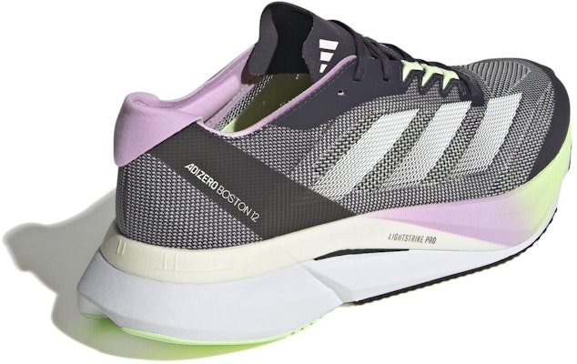 adidas Adizero Boston 12 舒適百搭 低筒 跑步鞋 男款 黑銀綠 Shop adidas Adizero Boston 12 舒適百搭 低筒 跑步鞋 男款 黑銀綠