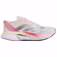 Order adidas Adizero Boston 12 ''Chalk White Clear Pink'' - Wit Roze Hardloopschoenen JQ8673
