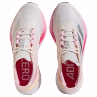 Shop adidas Adizero Boston 12 ''Chalk White Clear Pink'' - Wit Roze Hardloopschoenen JQ8673