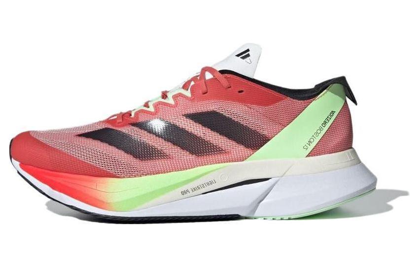 adidas Adizero Boston 12 'Red Shock Absorption Low Top' IG3329