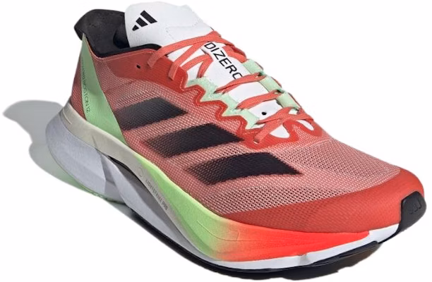adidas Adizero Boston 12 'Merah Penyerapan Hentakan Rendah' IG3329 Lookbook adidas Adizero Boston 12 'Merah Penyerapan Hentakan Rendah' IG3329