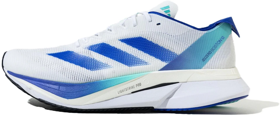 adidas Adizero Boston 12 Wit Blauw Lichtgewicht Hardloopschoenen met Demping JR2731 Buy adidas Adizero Boston 12 Wit Blauw Lichtgewicht Hardloopschoenen met Demping JR2731