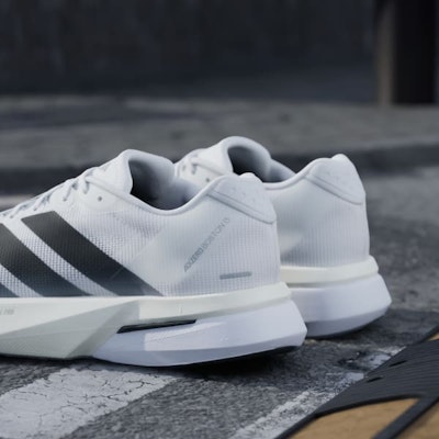 Adidas Adizero Boston 13 Putih/Hitam Abu-Abu/Core/Dash Grey JS4939 2