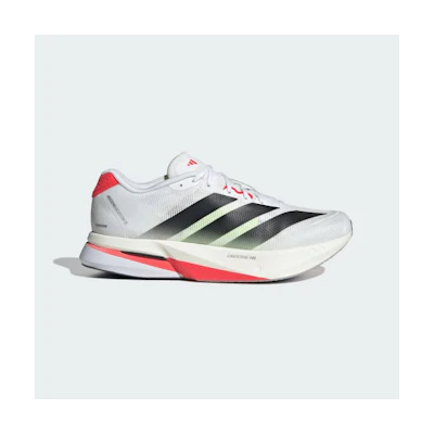 Adidas Adizero Boston 13 Cloud White/Core Black/Lucid Red