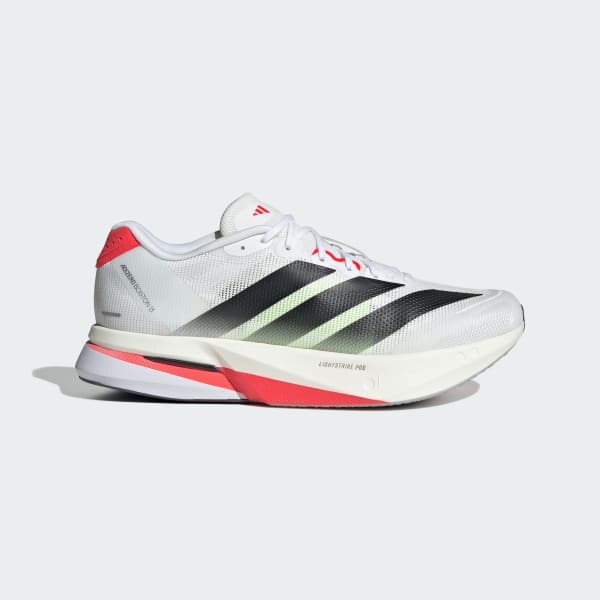 Adidas Adizero Boston 13 Cloud White/Core Black/Lucid Red JS4932