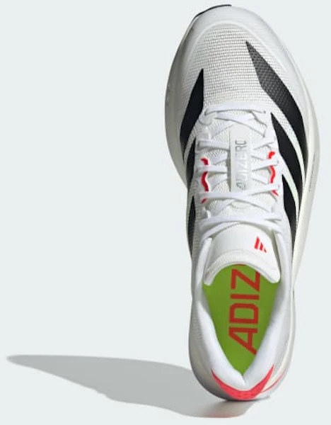 阿迪达斯 Adizero Boston 13 云白/核心黑/亮红 JS4932 Lookbook 阿迪达斯 Adizero Boston 13 云白/核心黑/亮红 JS4932