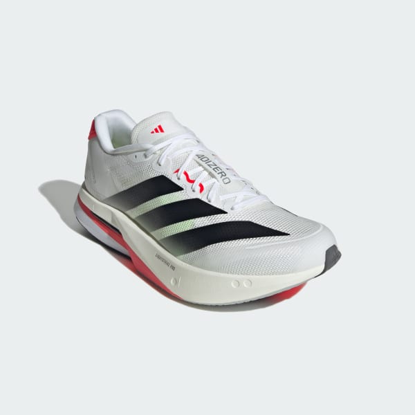 Purchase 阿迪达斯 Adizero Boston 13 云白/核心黑/亮红 JS4932