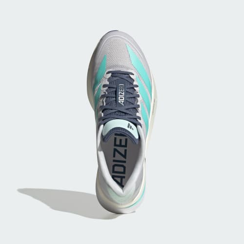 Order adidas Adizero Boston 13 淺灰/閃亮水藍/薄荷綠 KH8858