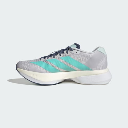 Details for adidas Adizero Boston 13 淺灰/閃亮水藍/薄荷綠 KH8858