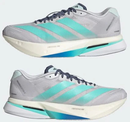 adidas Adizero Boston 13 淺灰/閃亮水藍/薄荷綠 KH8858 Sizing adidas Adizero Boston 13 淺灰/閃亮水藍/薄荷綠 KH8858