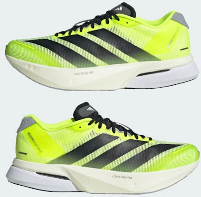 Adidas Adizero Boston 13 Limón Lucido/Negro/Core Plateado JS4933 Cheap Adidas Adizero Boston 13 Limón Lucido/Negro/Core Plateado JS4933