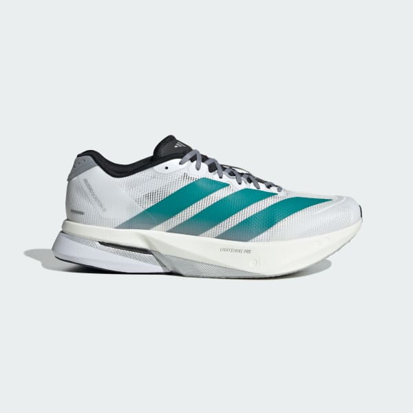 Adidas Adizero Boston 13 M Cloud White/Pure Teal/Grey JR4791