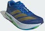 Details for adidas Adizero Boston 13 Running Shoes Blue/Gold Metallic/Blue Burst JQ1669