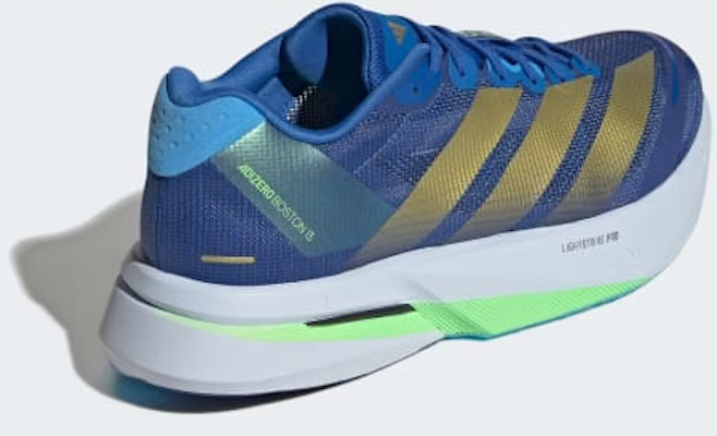 adidas Adizero Boston 13 Running Shoes Blue/Gold Metallic/Blue Burst JQ1669 Sizing adidas Adizero Boston 13 Running Shoes Blue/Gold Metallic/Blue Burst JQ1669