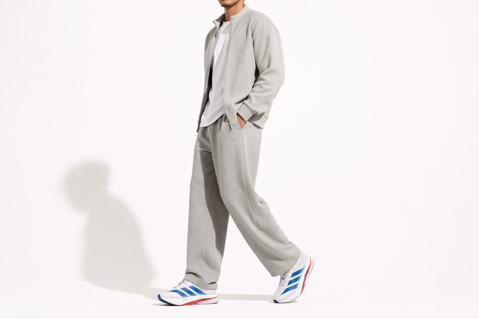 Order adidas Adizero Boston 13 Running Shoes Cloud White/Royal Blue/Halo Silver JQ1668