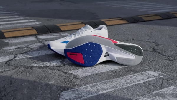 Lookbook adidas Adizero Boston 13 Running Shoes Cloud White/Royal Blue/Halo Silver JQ1668