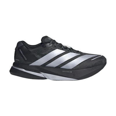 adidas Adizero Boston 13 Running Shoes Core Black Silver Metallic