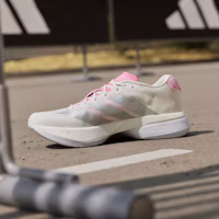 Cheap Adidas Adizero Boston 13 跑鞋 核心白/銀色金屬/幸福粉紅 JQ9666