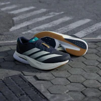 Cheap adidas Adizero Boston 13 夜靛/奇幻白/綠色跑鞋 KH8859