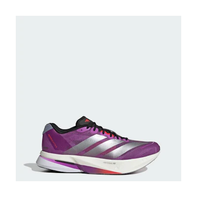 Adidas Adizero Boston 13 Running Shoes Purple Burst/Silver Metallic/Lucid Red